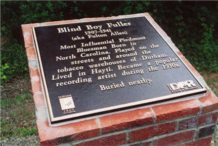 BBF Marker - City of Durham - Rick Ferguson - July 16, 2001